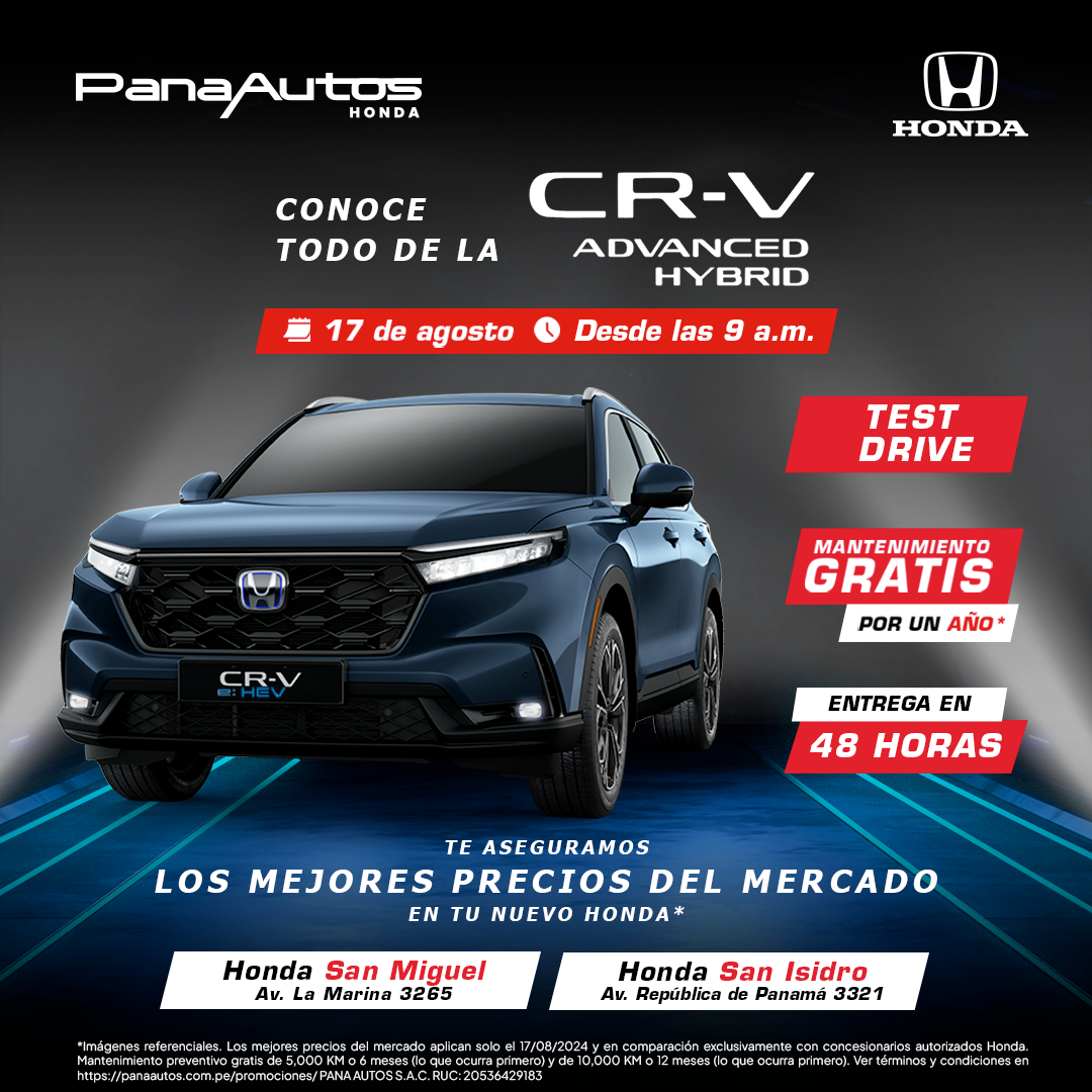 Evento crv híbrida
